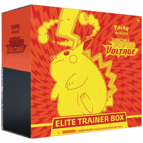Pokemon Sword & Shield 4 Vivid Voltage - Elite Trainer box - Pokemon kort